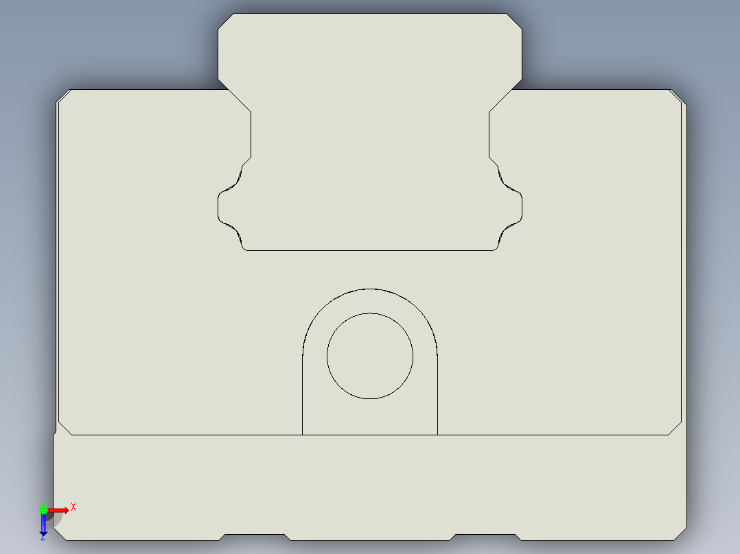 银泰PMI-SME25-SA.igs俯视图