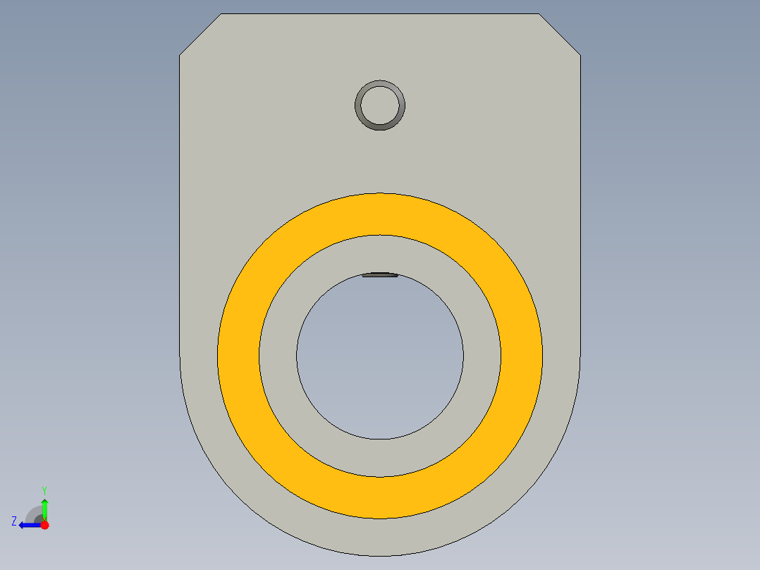 位置顯示器(DD52)(AN)-3D多系列多零件图纸模型右视图