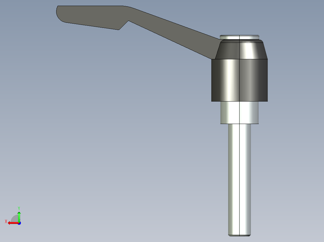 型材-KJN M8X40 CLAMPING LEVER 3842516847后视图