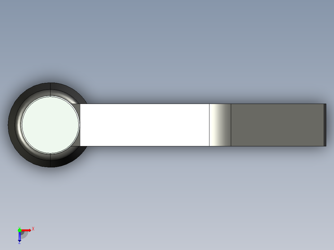 型材-KJN M8X40 CLAMPING LEVER 3842516847俯视图