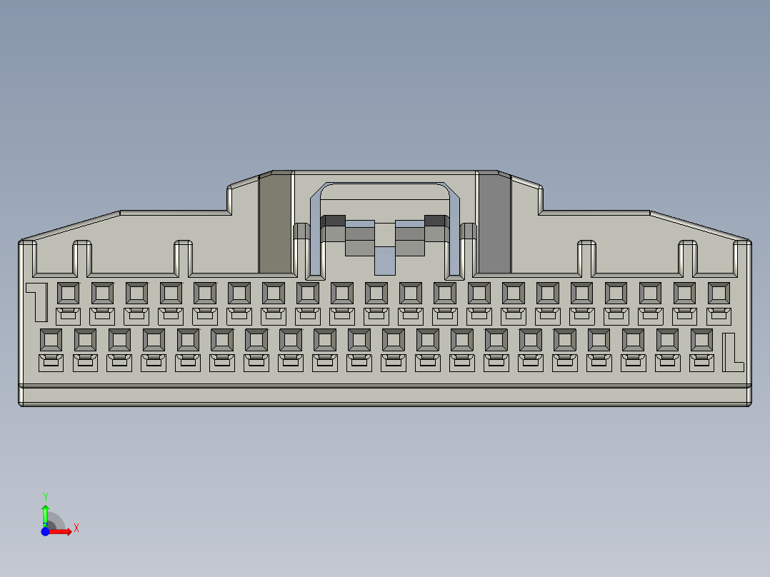 连接器AAUS01AS0-040K0118前视图