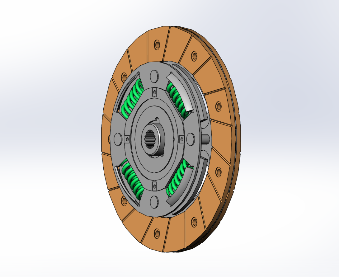 悬停式双膜片弹簧变速机构设计