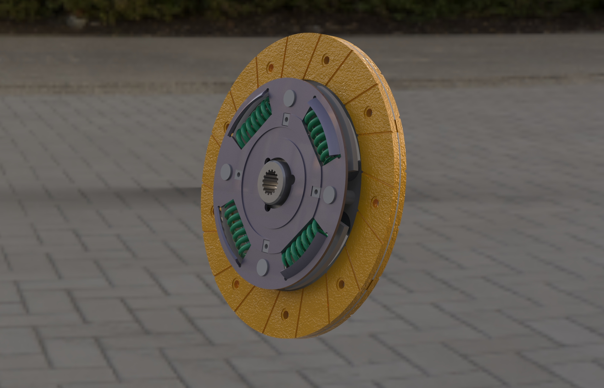 悬停式双膜片弹簧变速机构设计