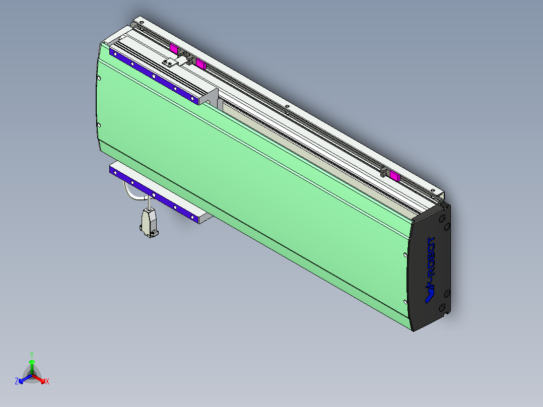 威洛博VL系列直线电机模组-VL22H3-S450