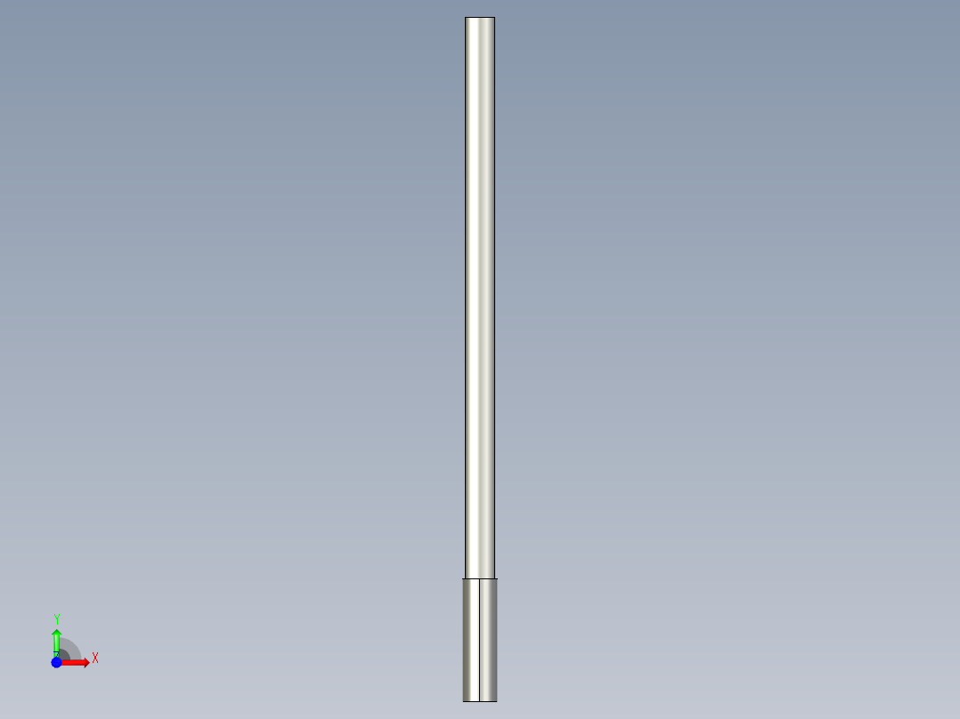 基恩士PS-48_kc图纸模型前视图