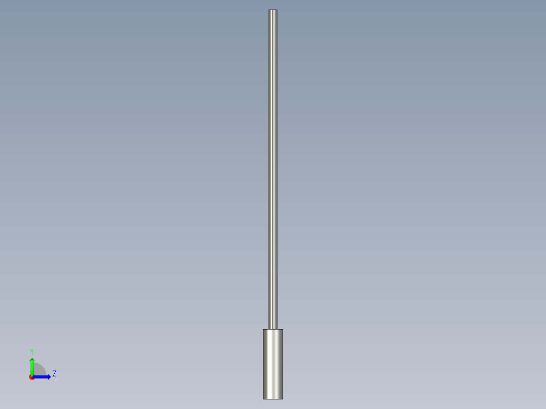 基恩士PS-48_kc图纸模型左视图