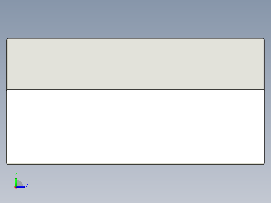 取手(鋁合金)(B)LG-3D多系列多零件图纸模型左视图
