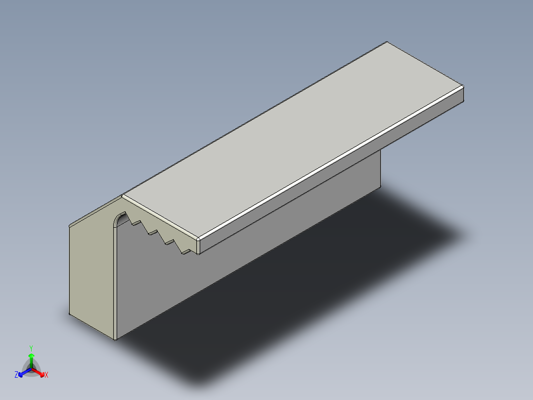 取手(鋁合金)(B)LG-3D多系列多零件图纸模型正等轴测图