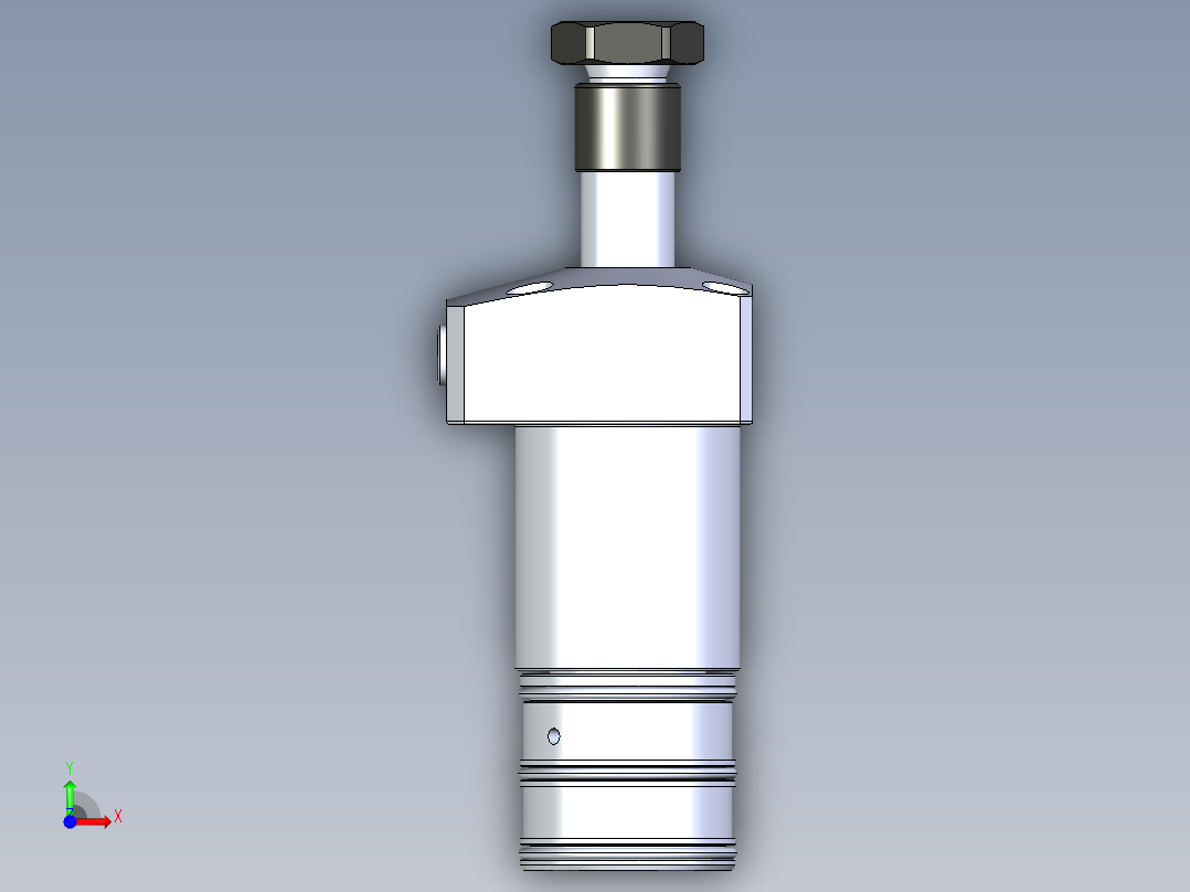 KOSMEKLHA0360-GLM_R01多系列多零件图纸模型前视图