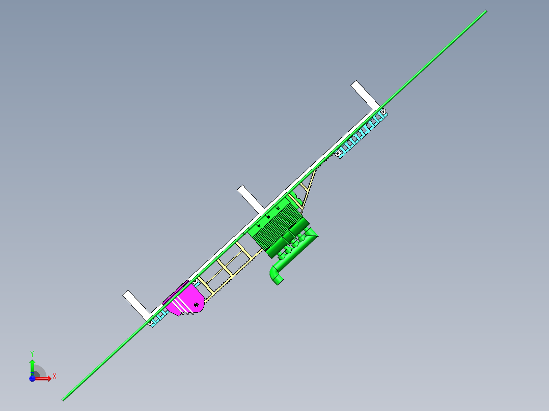 自动滚轮柑橘剥皮机sw16可编辑前视图
