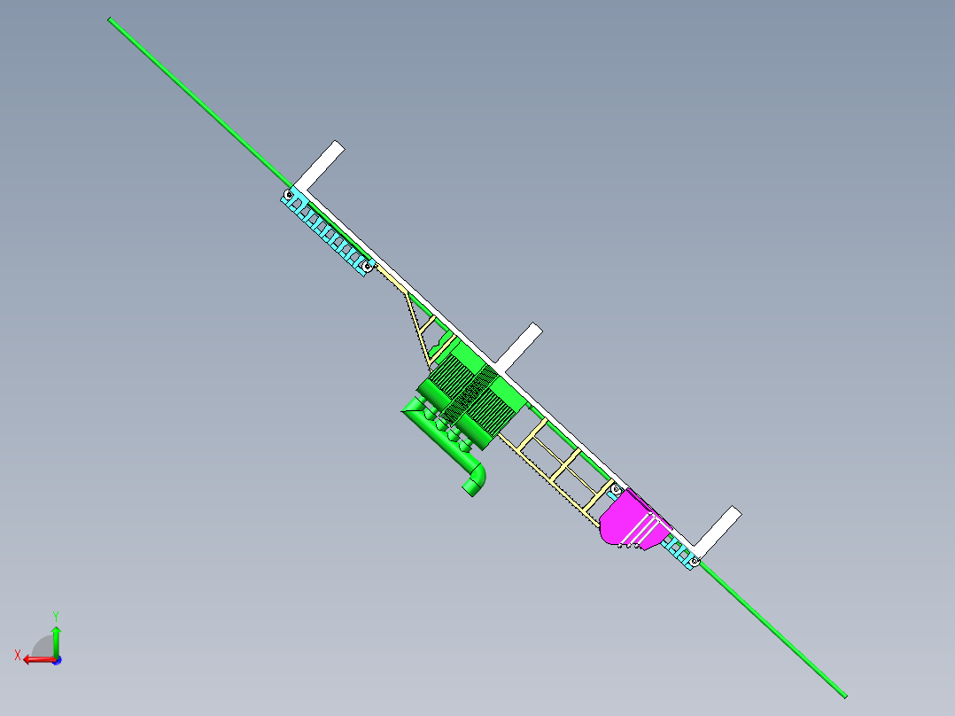 自动滚轮柑橘剥皮机sw16可编辑后视图