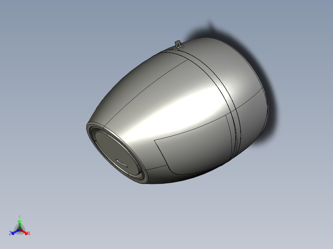 小型家用加湿器结构设计及水箱模具设计含proe三维及16张CAD图正等轴测图