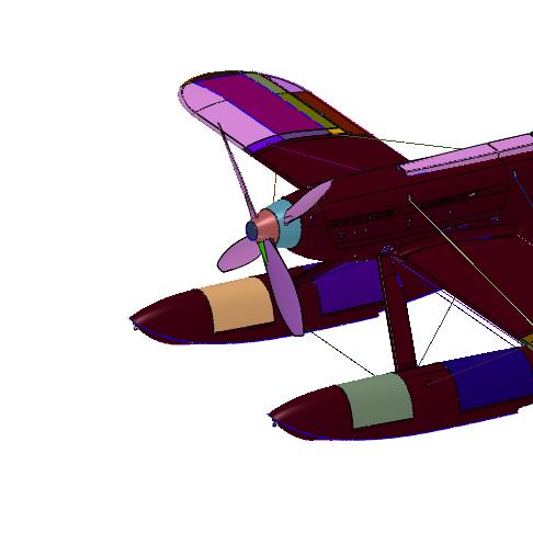 意大利螺旋桨水上飞机