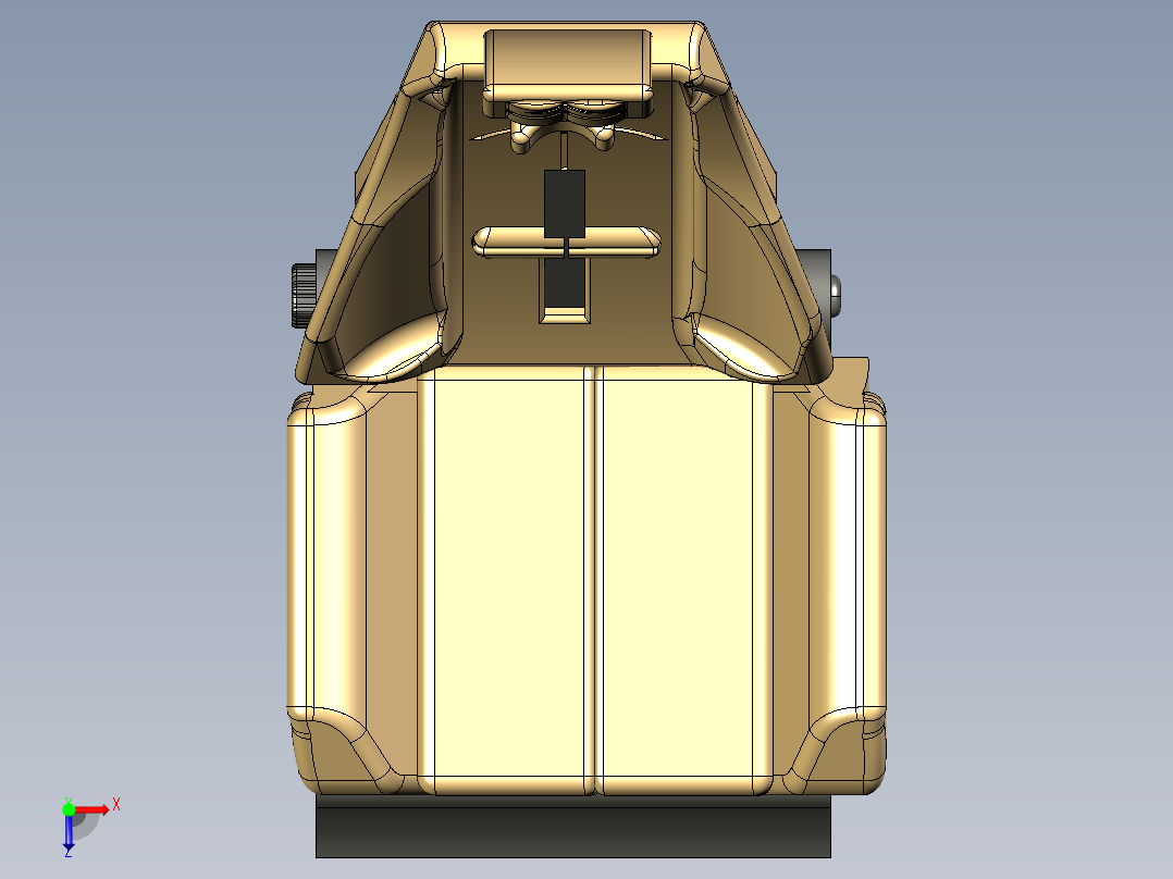 汽车座椅 (15)俯视图