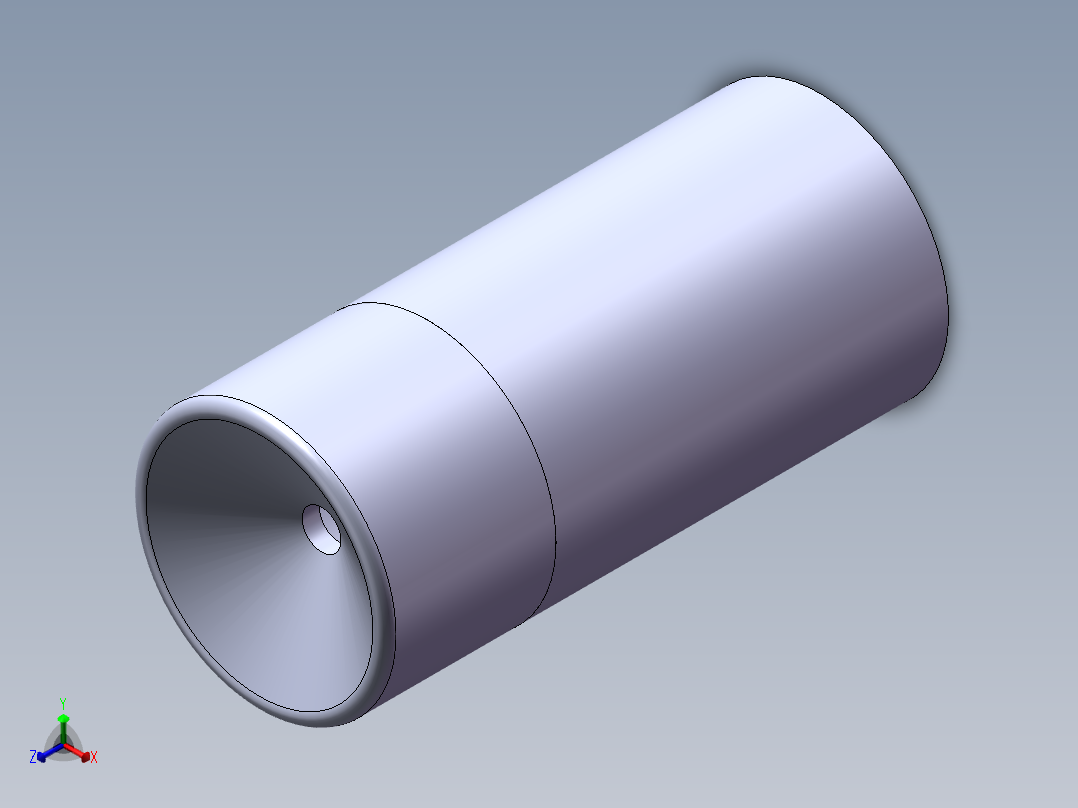 垃圾桶正等轴测图
