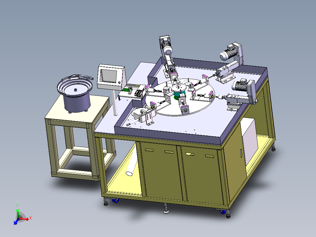 自动钻孔攻牙机