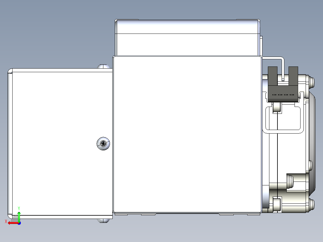 威洛博LB.GB同步带传动--欧规系列LB6A-L65-S750-BL后视图