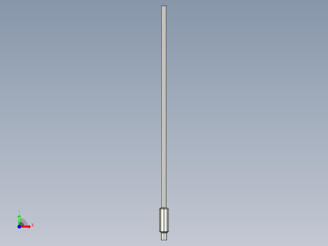 基恩士FU-77core_kc图纸模型前视图