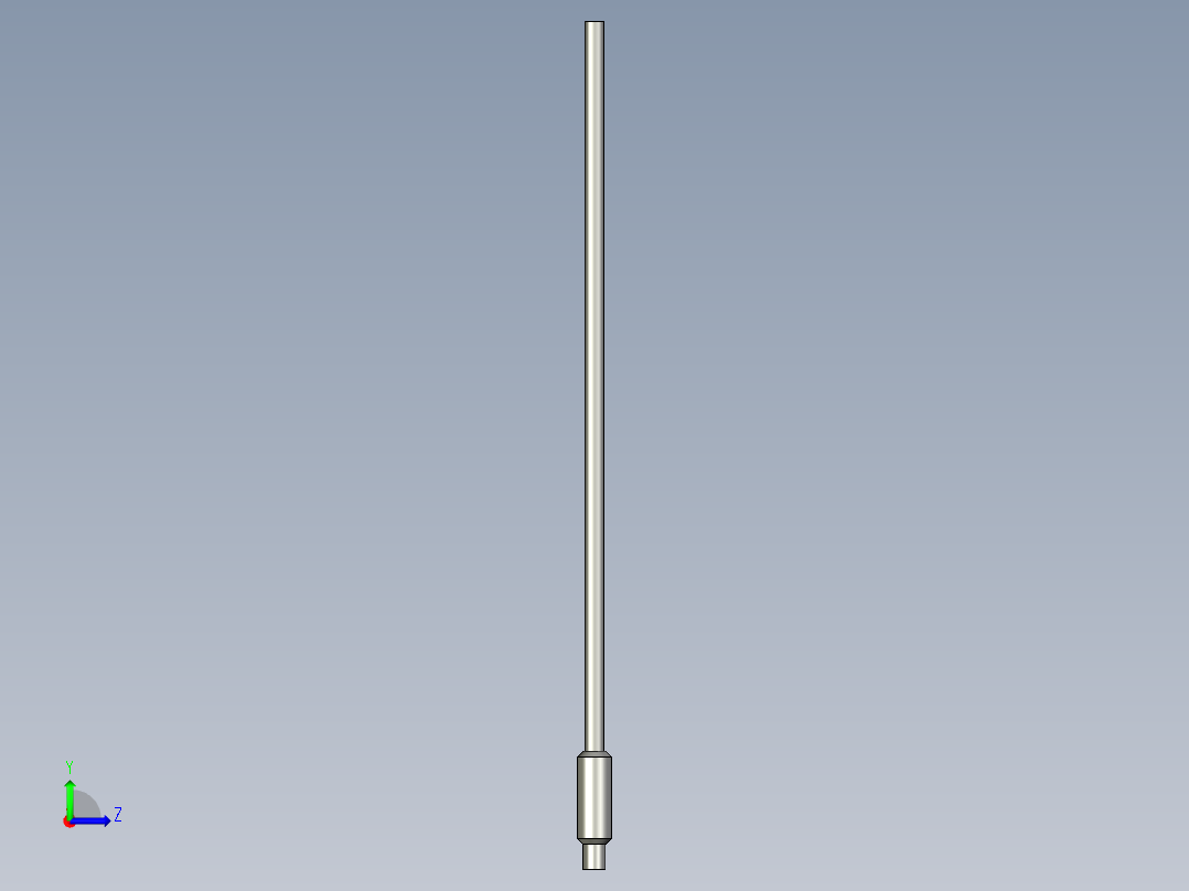 基恩士FU-77core_kc图纸模型左视图
