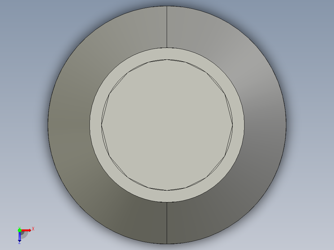 基恩士FU-77core_kc图纸模型俯视图