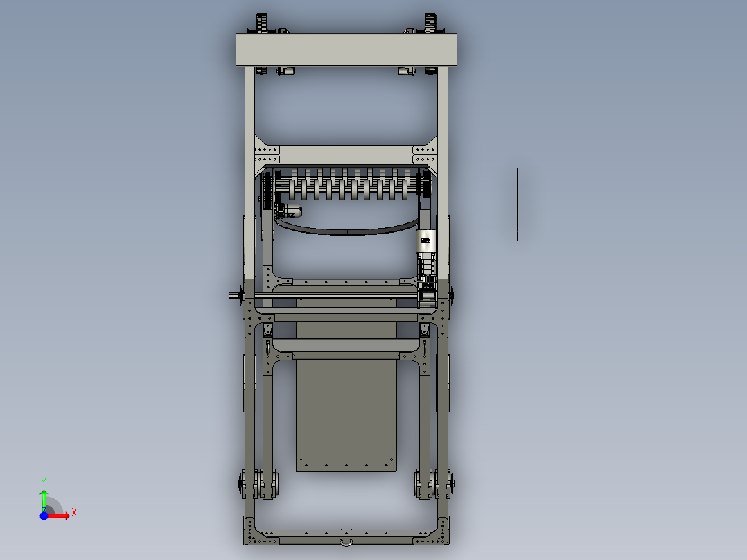 2023 年机器人宇航员 Everybot前视图