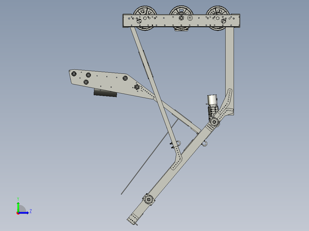 2023 年机器人宇航员 Everybot左视图