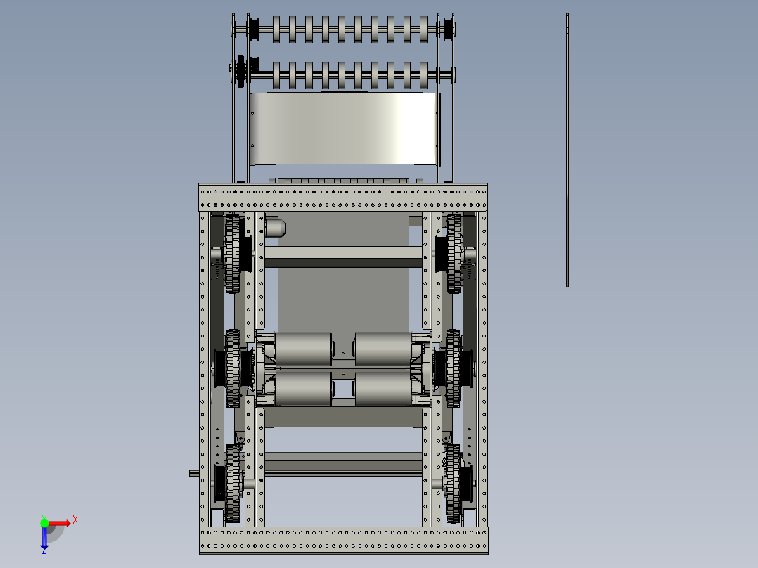 2023 年机器人宇航员 Everybot俯视图