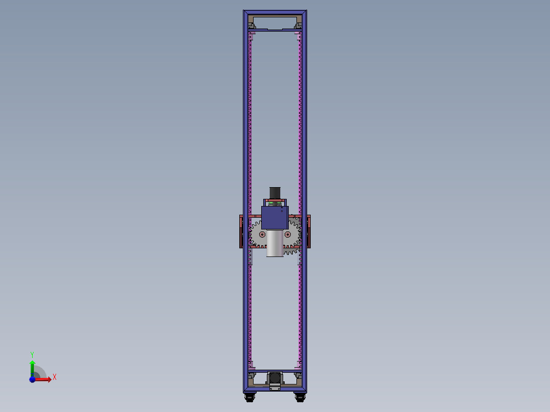 自动砌砖机器人sw16可编辑前视图