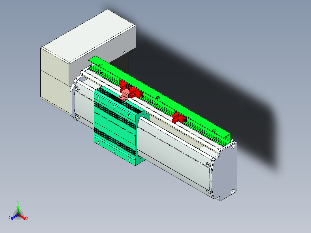 威洛博VBF10-L45-S100-BRD-P40-C4正等轴测图