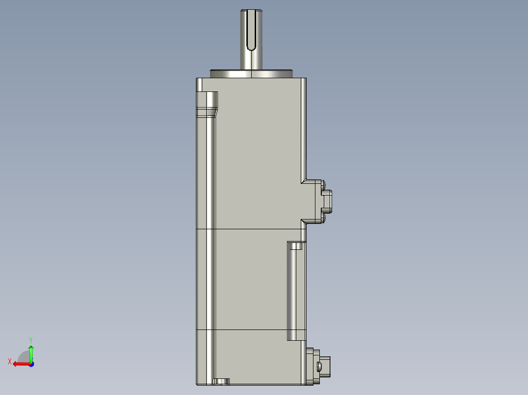 电机MS6H-40TH30BZ3-20P1.STEP后视图