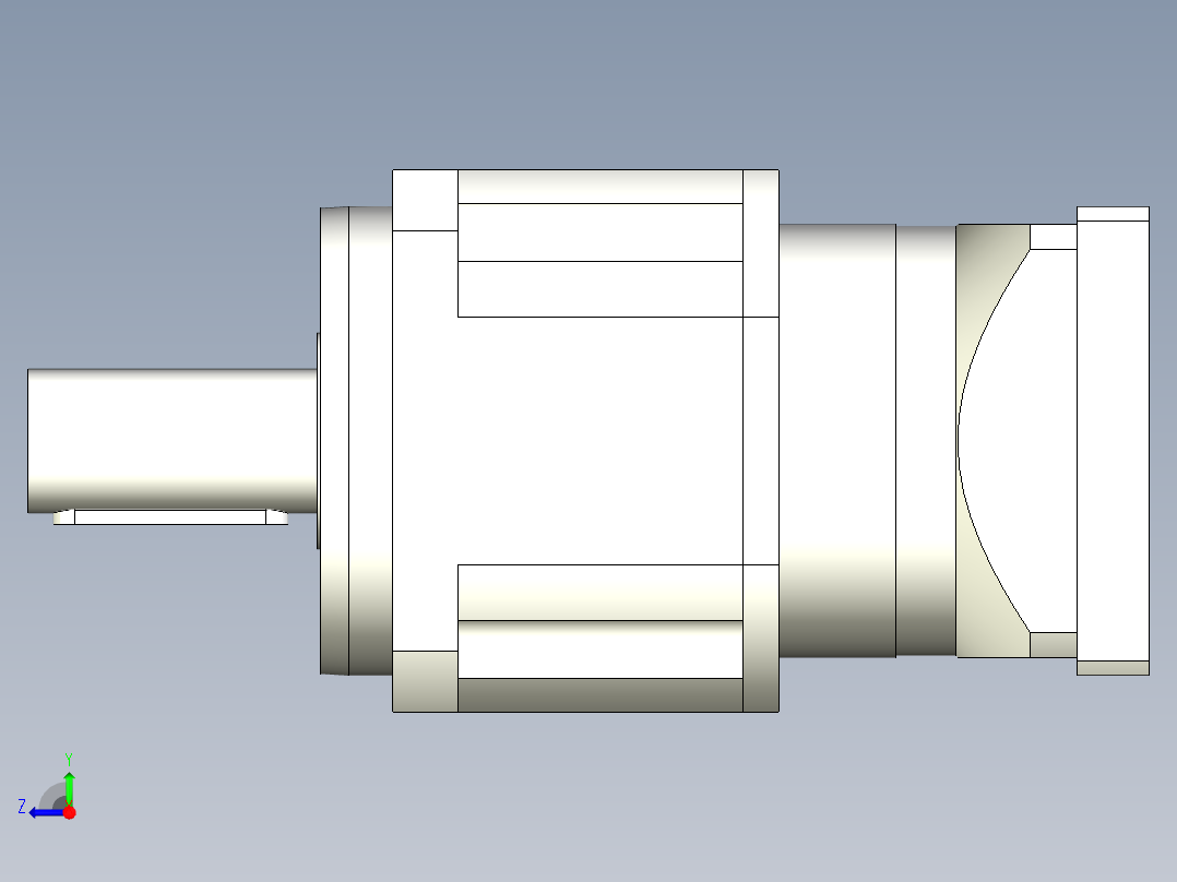 直齿PLX142-L2 24-100-150-M10右视图