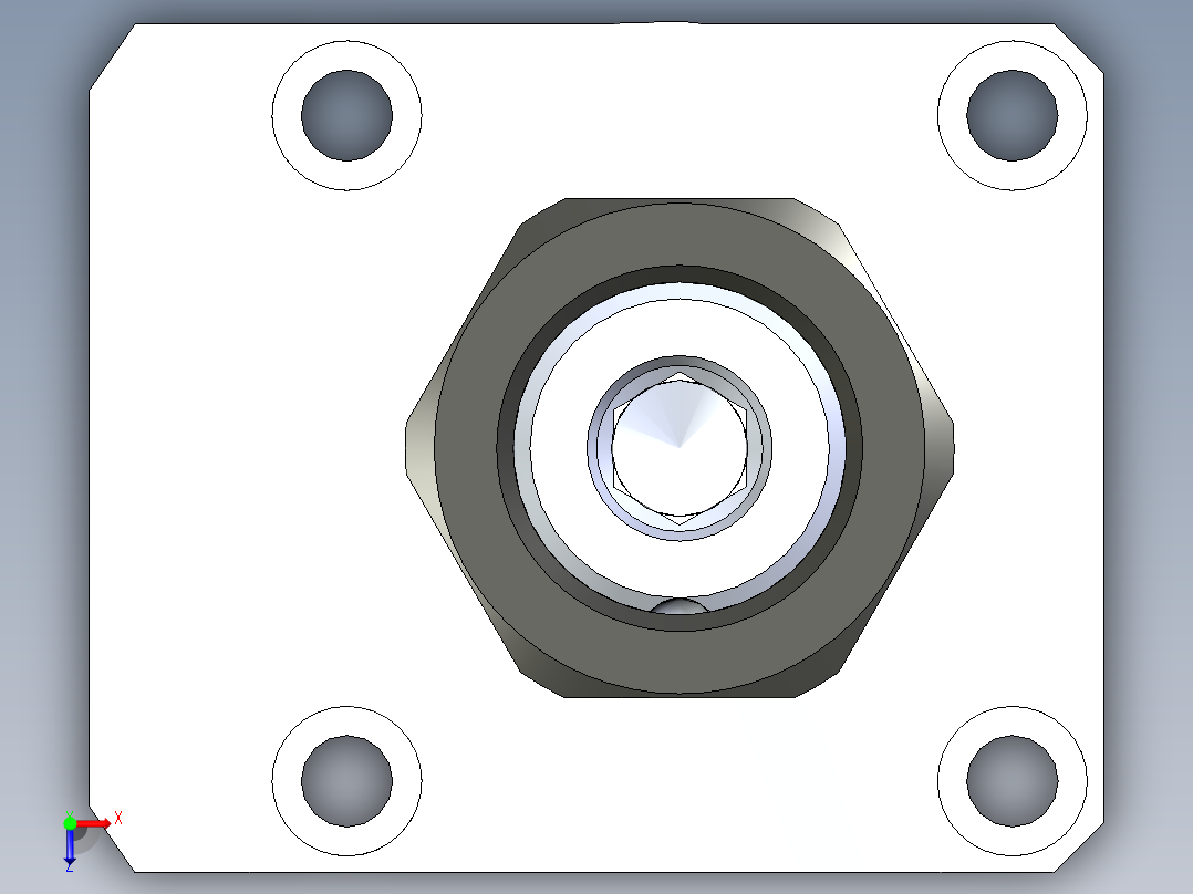 KOSMEKLHA0480-SR-Q30_R01多系列多零件图纸模型俯视图
