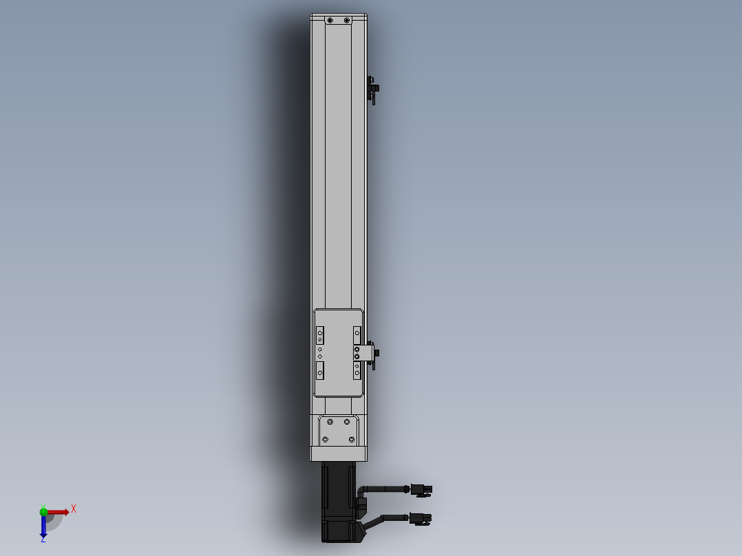 精密模组MY60-T10-300L-BC-P10B-C4-C俯视图