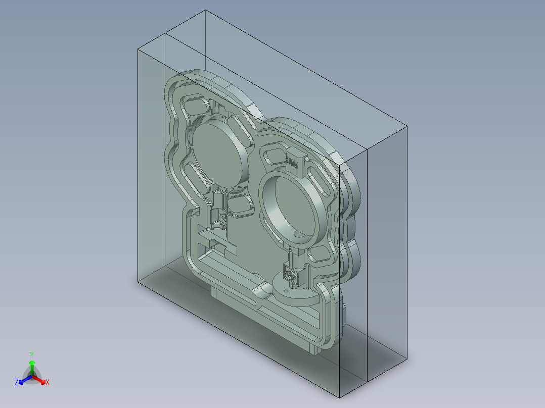 3寸蝶阀覆膜砂模具图1477755==50