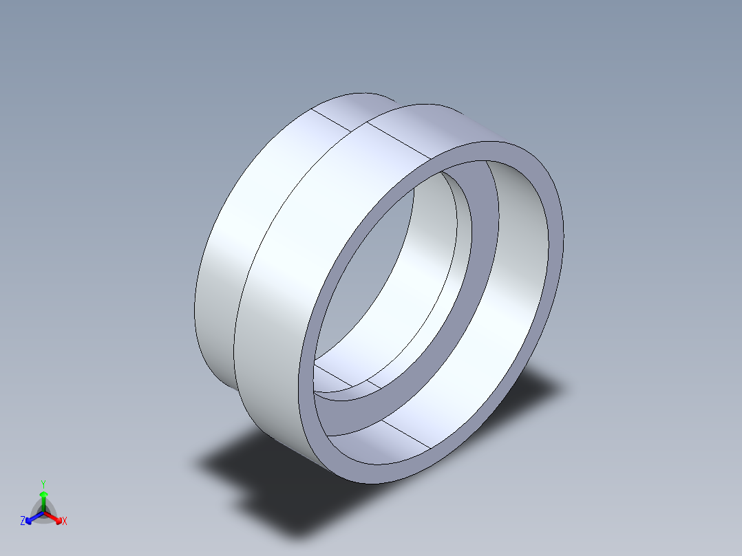 船舶管路系统S18_SeaDrainPLUS_ReducerBushing-SxS_37E187535_4x3in Sea Drain Plus - Reducing Bushing - SxS正等轴测图