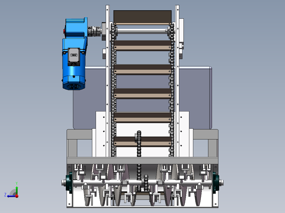 道路清粪清理车 道路车模型100右视图