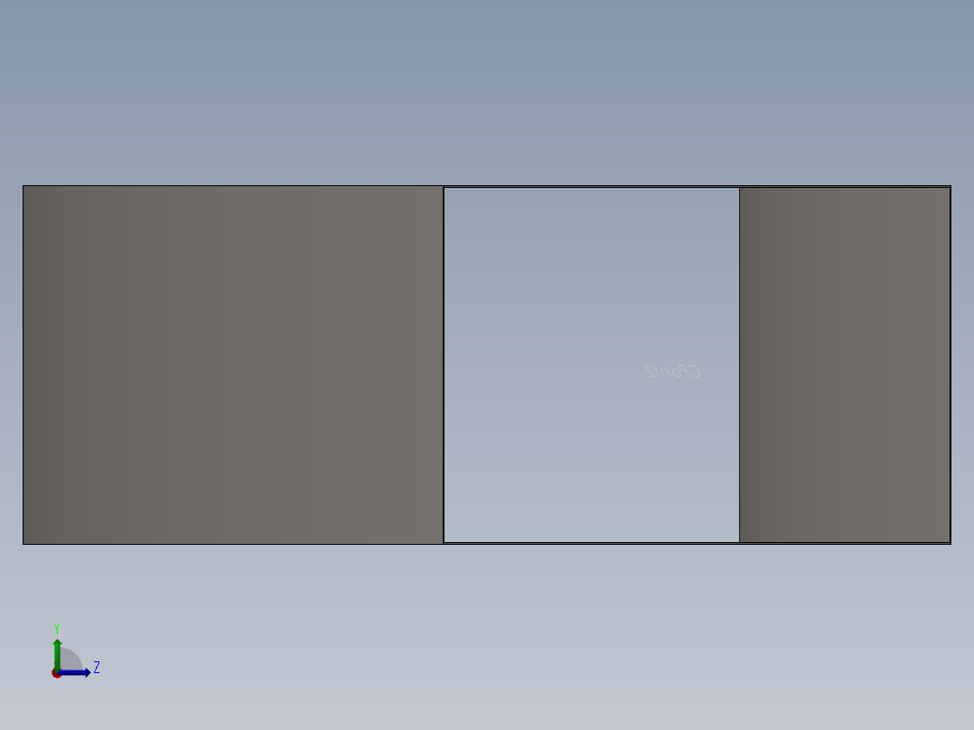 hvac 45deg bend左视图