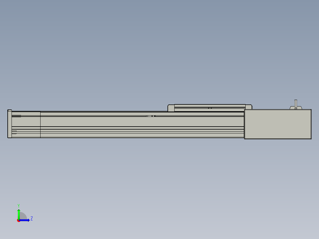 欧规系列-LB8-L75-S400-BR-ZP75-C3左视图