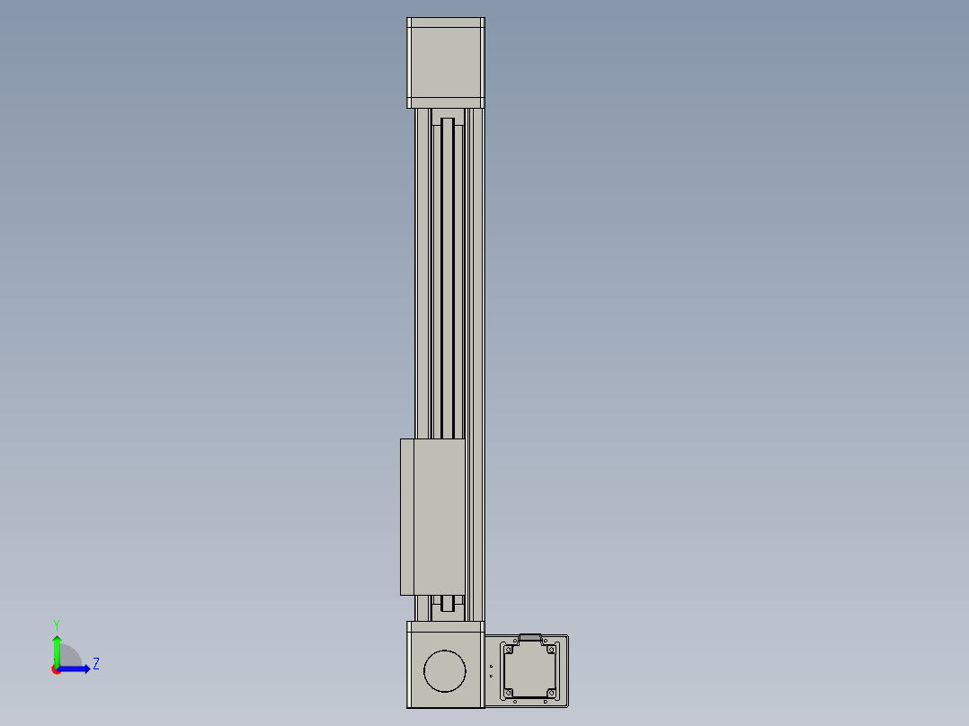 欧规系列-GB8-L96-S350-BRD-P40-MS3左视图