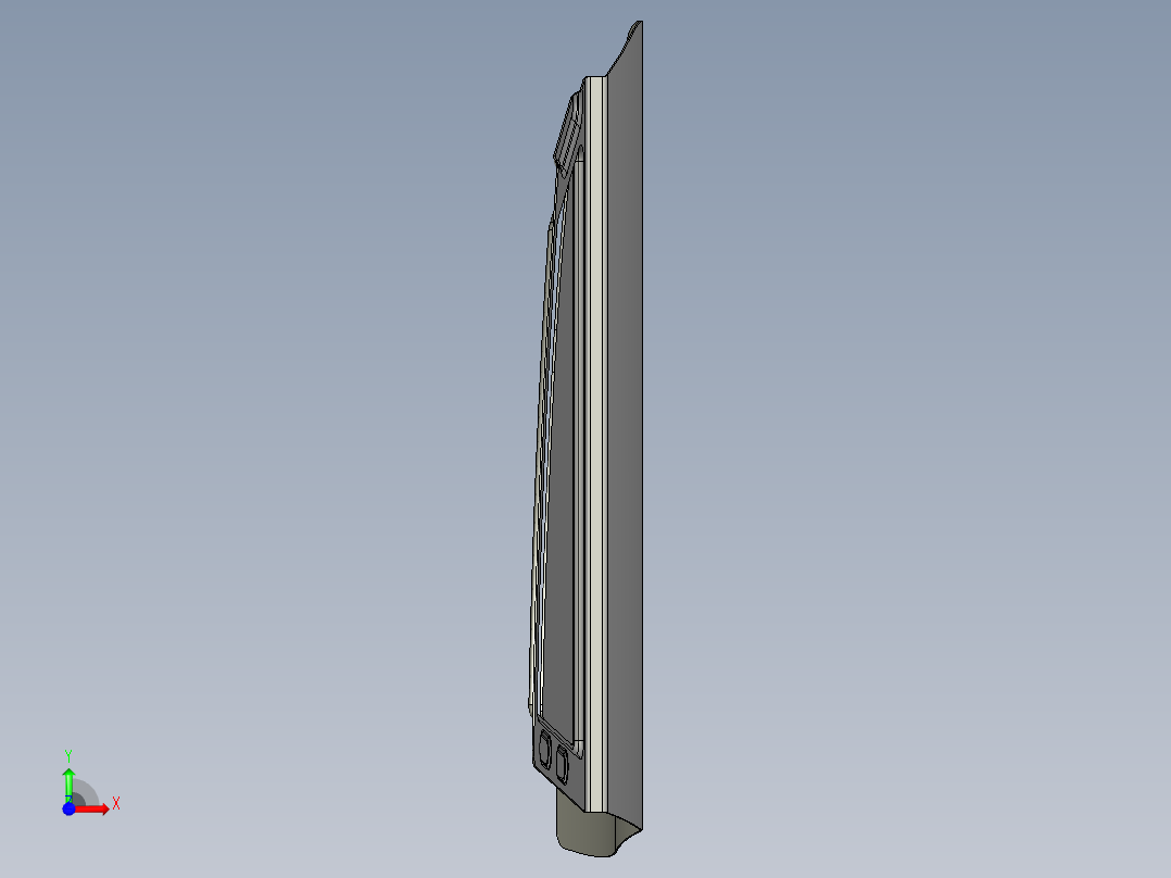 跑车门--stp前视图