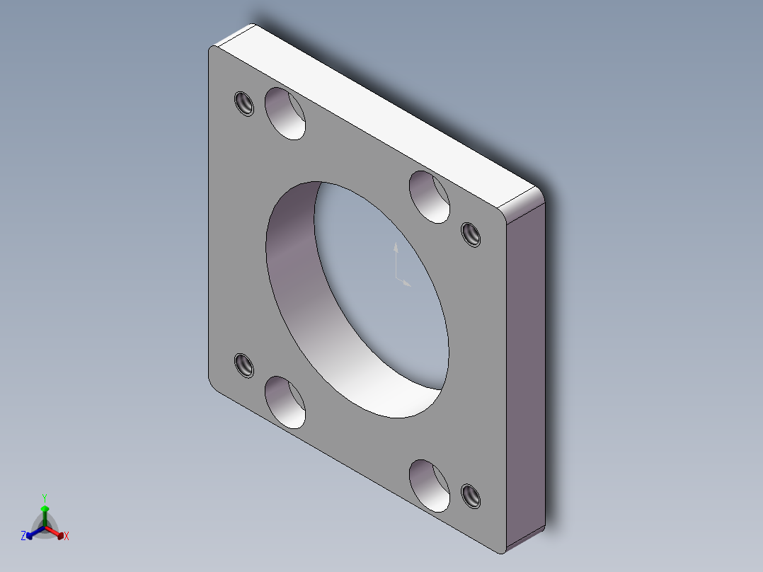 模组KK-86-F6 57步进电机.SLDPRT正等轴测图