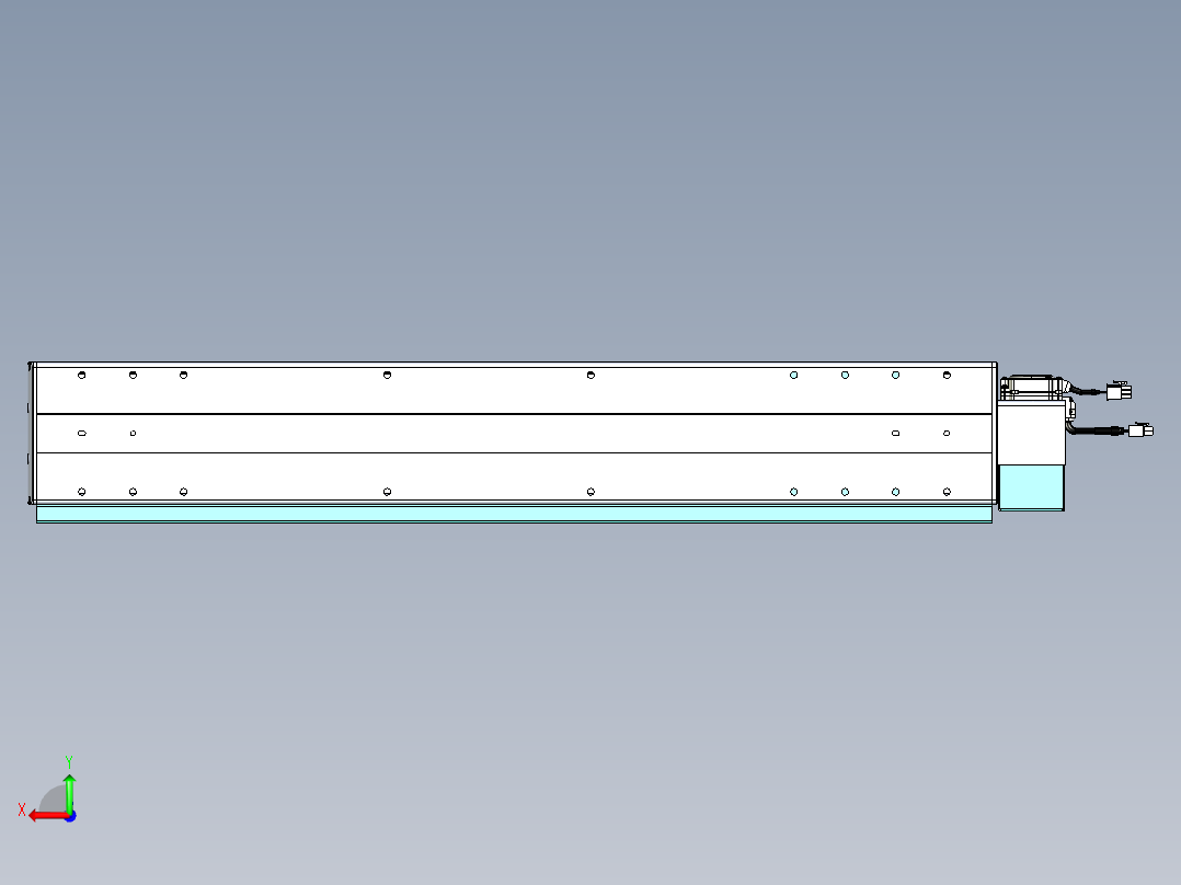 威洛博VBF同步带传动一般环境VBF14-L45-S650-BLU-ZP40-C3后视图