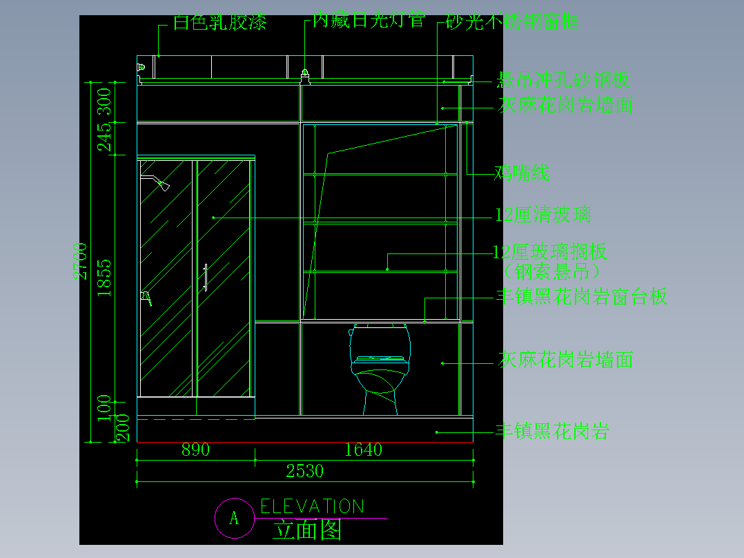 家装类CAD图块(五)-FH01129I