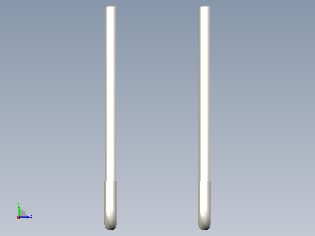 滑动门安装配件左视图