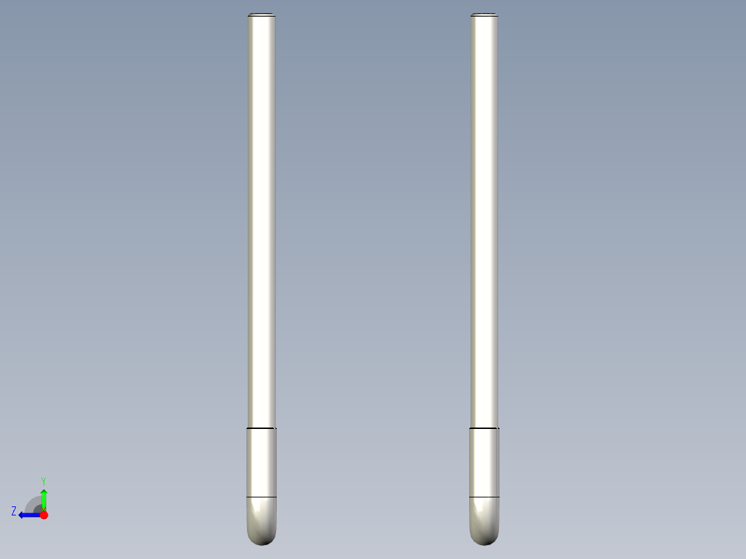 滑动门安装配件右视图