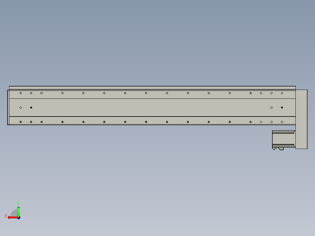 威洛博VF17-S1100-BL后视图