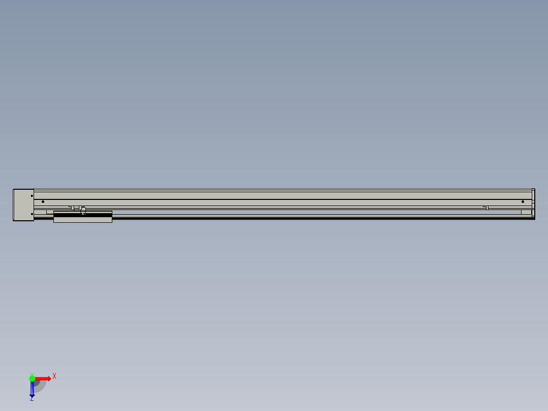 威洛博VF17-S1100-BL俯视图