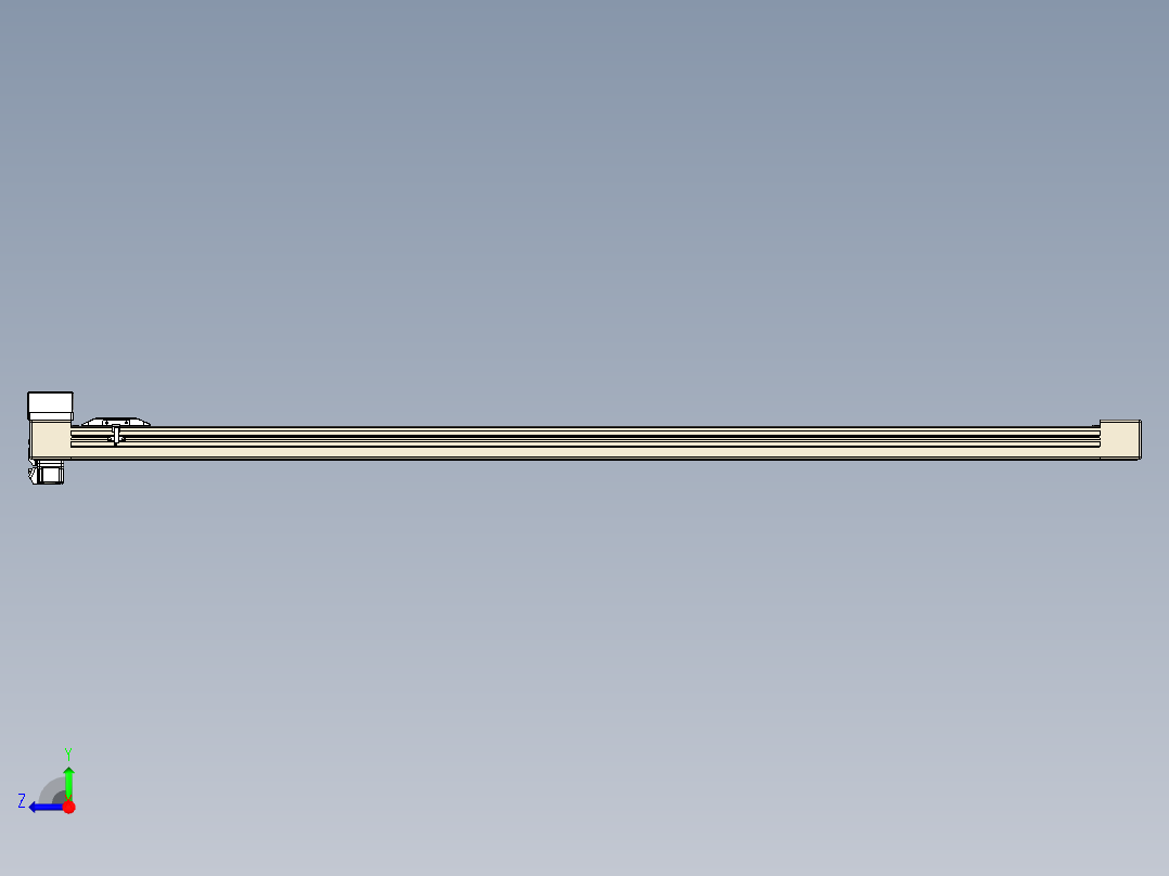 同步带全封闭直线模组TPA-HCB-65S-90-L1350-ML-Y-P10-N3右视图