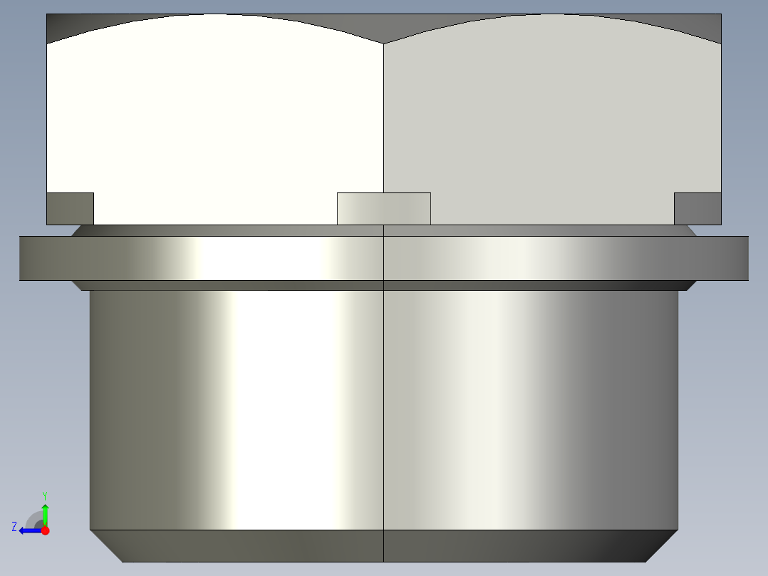 软管与硬管连接用工业通用接头0168_21_17_39右视图