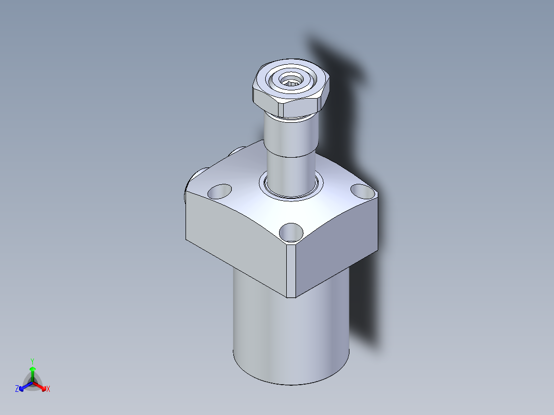 KOSMEKLHA0360-CL多系列多零件图纸模型正等轴测图